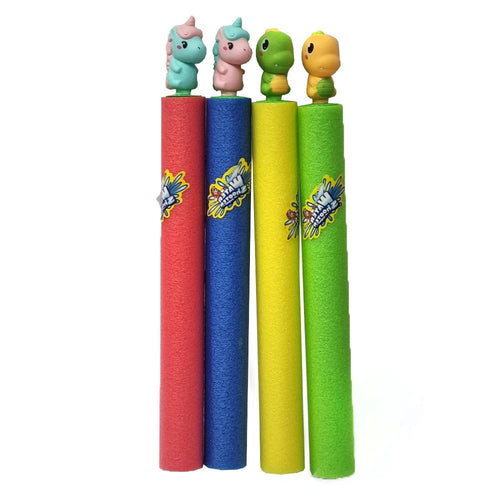 Pistola Pompa Acqua 36cm Schiuma Spruzzatore Con Dinosauri Unicorni Gioco Estivo 618574