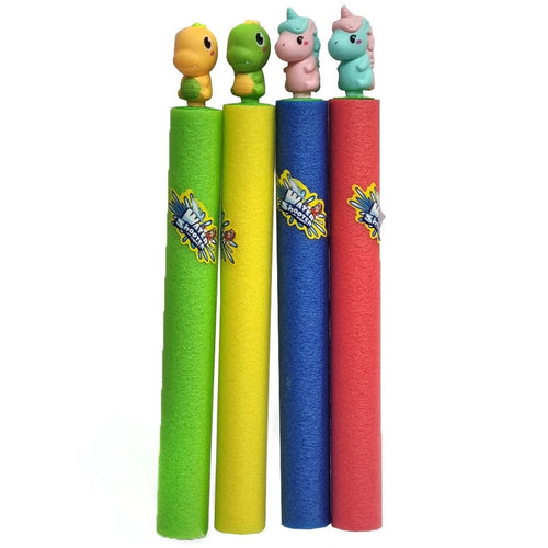 Pistola Pompa Acqua 40 Cm Schiuma Spruzzatore Con Dinosauri Unicorni Gioco Estivo 618575