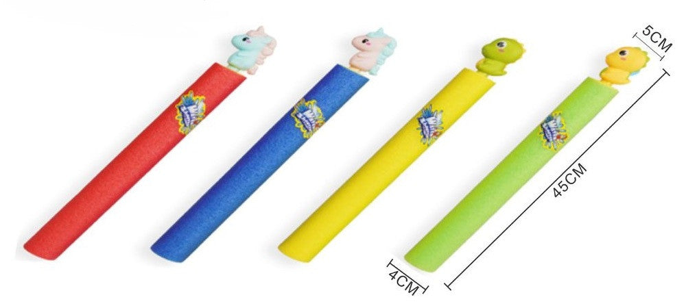 Pistola Pompa Acqua 45 Cm Schiuma Spruzzatore Con Dinosauri Unicorni Gioco Estivo 618576