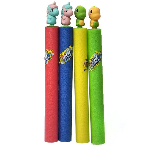Pistola Pompa Acqua 45 Cm Schiuma Spruzzatore Con Dinosauri Unicorni Gioco Estivo 618576