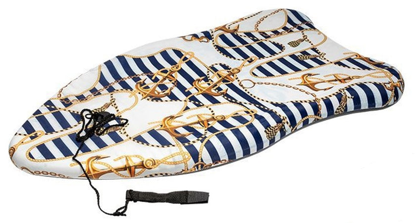 Tavoletta Mare Eps 84 Cm Bodyboard Surf Decori Assortiti Con Corda Per Caviglia 3501026