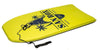 Tavoletta Mare Eps 94cm Surf Bodyboard Colorata Con Scritta Con Corda Caviglia 3501033