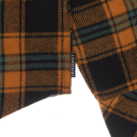 IRIEDAILY Camicia Manica Lunga Uomo Rosomako 2.0 L/s Shirt Tobacco da uomo