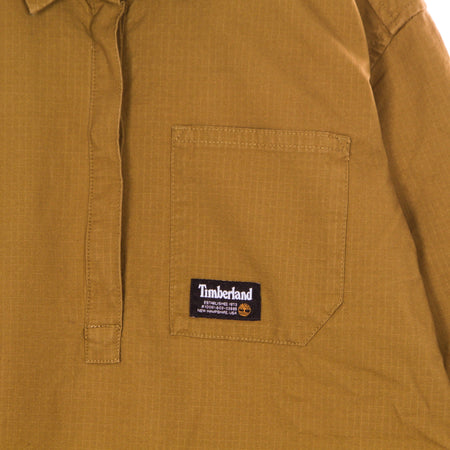 TIMBERLAND Vestito Donna Yc Overshirt Dress Wheat Boot da donna