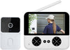 Videocitofono Wireless Telecamera Schermo Ips 4,3 Visione Notturna Audio Bidirezionale