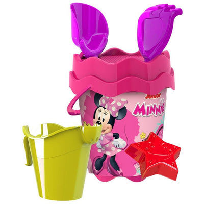 Set Secchiello Mare Minnie Con Accessori Spiaggia Estate Per Bambini 17 Cm 256399