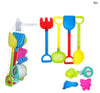 Set 8pz Di Giocattoli Da Spiaggia Per Bambini Con Accessori Mare Estate Sabbiera 618567