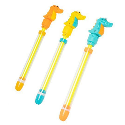 Tubo Cannone Spara Acqua Coccodrillo Giocattolo Bambini Spiaggia Estate 36.6cm 6737022