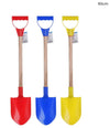 Pala Da Spiaggia Mare Giardino Gioco Vanga Colorata Con Manico In Legno Da 60 Cm 618562