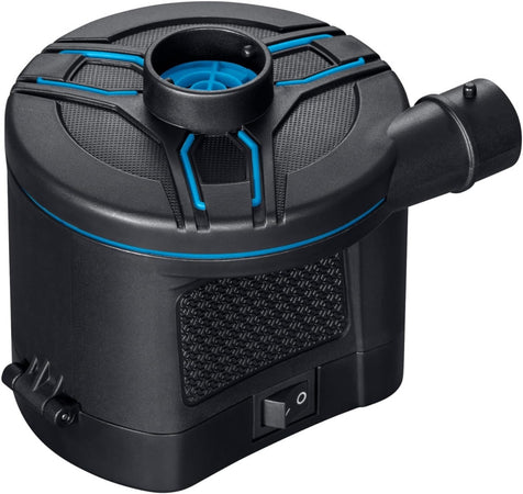 Pompa Di Gonfiaggio Elettrica Powertouch A Batterie Con 3 Adattatori 12x11x10cm 62254