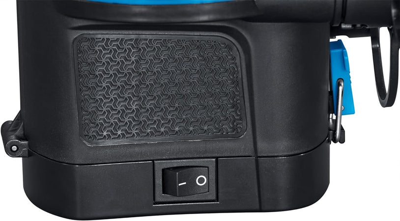 Pompa Di Gonfiaggio Elettrica Powertouch A Batterie Con 3 Adattatori 12x11x10cm 62254