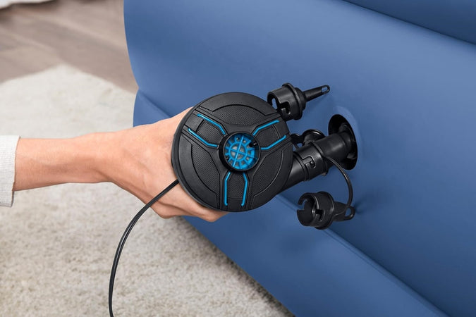 Pompa Di Gonfiaggio Elettrica Powertouch Corrente Continua Dc Caricatore 12v 680l/m 62257