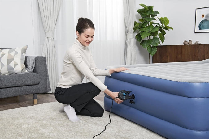 Pompa Di Gonfiaggio Elettrica Powertouch Corrente Continua Dc Caricatore 12v 680l/m 62257