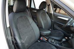 Coprisedili su misura per BMW X1 (F48) (2015-2022), Leather style