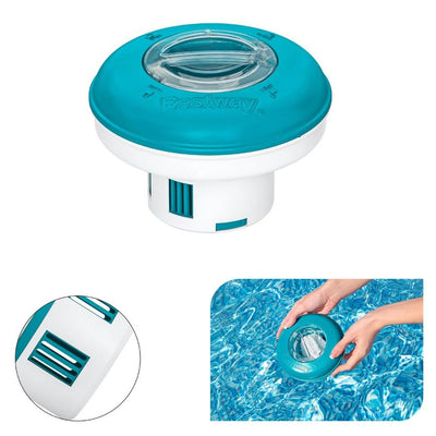 Dispenser Dosatore Per Cloro Galleggiante Da 16.5cm Trattamento Acqua Piscina 58769