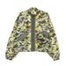 Nike Giacca Tuta Donna Woven Aop Jacket Cargo Khaki/light Army/black da donna