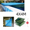 Telone Rafia 100gr Copertura Per Piscina 4x4mt Impermeabile Resistente Occhielli 401785