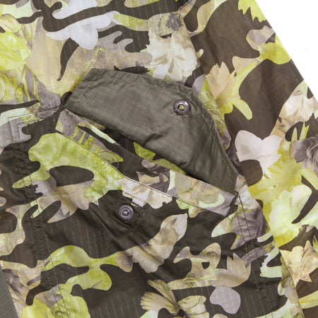 Nike Giacca Tuta Donna Woven Aop Jacket Cargo Khaki/light Army/black da donna