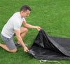 Telo Copripiscina Telone Copertura Piscina Con Struttura 366cm Con Fori Drenaggio 58037