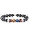 GERBA - Bracciale da Uomo Stone Black Passion