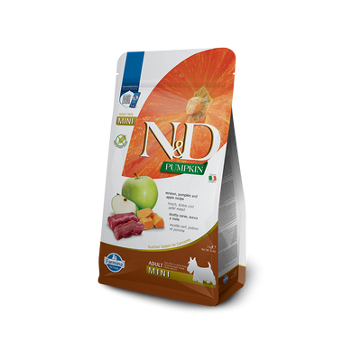 Farmina N&D Pumpkin mangime secco Cani Adulti Mini cervo e mela 2 kg