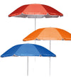 Ombrellone Per Spiaggia Mare Da 180 Cm 8 Stecche In Tessuto Tnt A Tinta Unita 6699056
