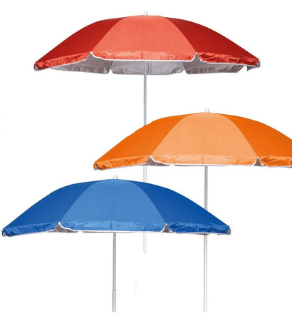Ombrellone Per Spiaggia Mare Da 180 Cm 8 Stecche In Tessuto Tnt A Tinta Unita 6699056