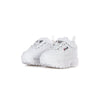 FILA Scarpa Bassa Bambino Disruptor e Infants White da bambino