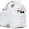 FILA Scarpa Bassa Bambino Disruptor e Infants White da bambino