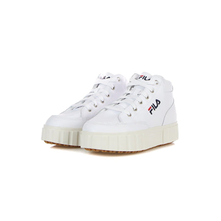FILA Scarpa Alta Donna Sandblast l Mid Wmn White da donna
