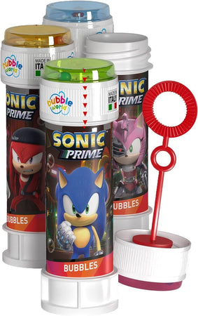 Bolle Di Sapone Sonic Confezione 36pz Flaconi 60 Ml Per Feste Gioco Bambini 007955