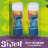 Set Da 2pz Flacone Bolle Di Sapone Stampa Stitch 60ml Blister Per Gioco Bambini 208329
