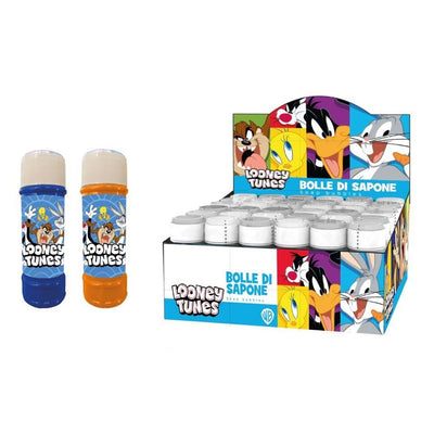 Bolle Di Sapone Confezione Da 36pz Flaconi 60ml Looney Tunes Per Gioco Bambini 959164