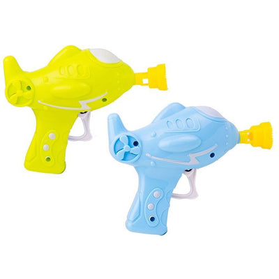 Pistola Spara Bolle A Forma Di Aereo Da 50ml Giocattolo Per Bambini 2 Colori 6560326