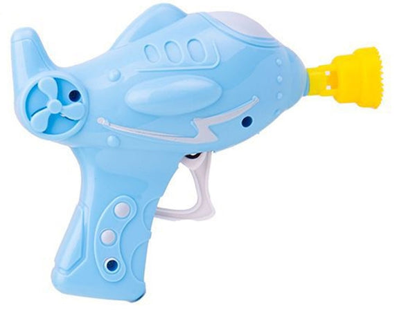 Pistola Spara Bolle A Forma Di Aereo Da 50ml Giocattolo Per Bambini 2 Colori 6560326