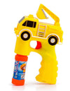 Pistola Spara Bolle A Forma Di Camion Giallo Con 2 Flaconi Di Ricarica Da 50 Ml 6760247