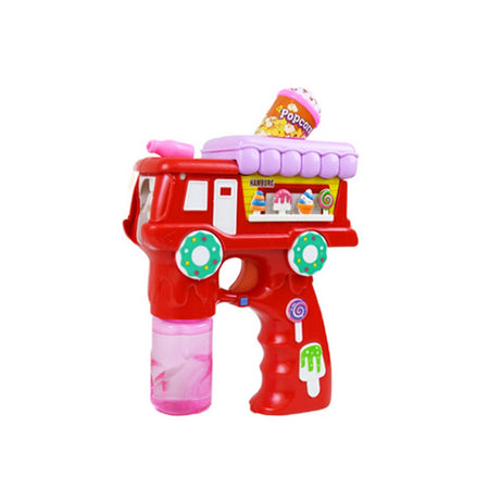 Pistola Spara Bolle A Forma Di Camion Dei Dolci Con 2 Flaconi Di Ricarica Da 70ml 6760270