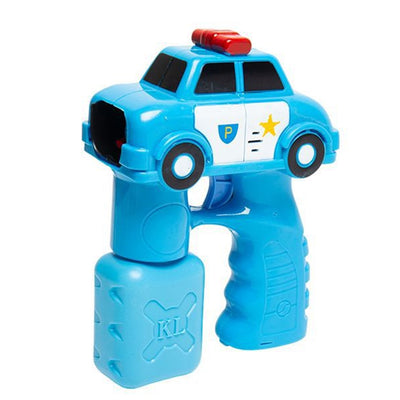 Pistola Spara Bolle Di Sapone A Forma Di Auto Della Polizia Da 100ml Gioco Bambini 6760249