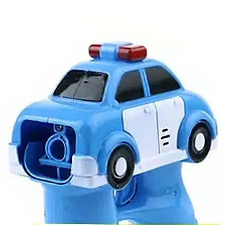 Pistola Spara Bolle Di Sapone A Forma Di Auto Della Polizia Da 100ml Gioco Bambini 6760249