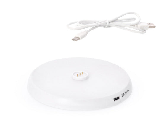 Lampada da Tavolo "Artika" in metallo con LED, luce calda, da 36 cm