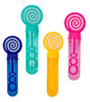 Set 6pz Tubo Bolle Di Sapone Con Caramella Lecca-lecca Bacchetta Da 35ml Bambini 6560286