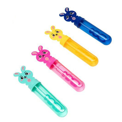 Set 6 Pz Tubo Bolle Di Sapone Con Coniglietto Bacchetta Da 35 Ml Per Bambini 6560287