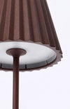 Lampada da Tavolo Artika in metallo con LED, luce calda, da 36 cm