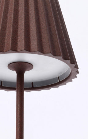 Lampada da Tavolo "Artika" in metallo con LED, luce calda, da 36 cm