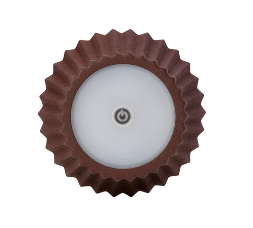 Lampada da Tavolo "Artika" in metallo con LED, luce calda, da 36 cm