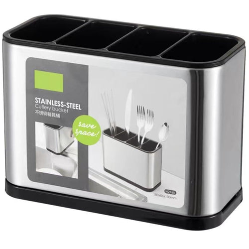 Scolaposate In Acciaio Per Organizzare Utensili Da Cucina Portaposate Design Moderno