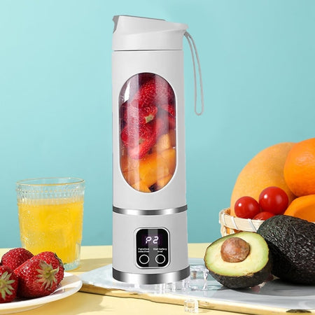 Mini Frullatore Portatile Spremiagrumi Elettrico Frutta Mixer 450ml Ricaricabile Usb