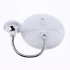 Specchio Per Trucco Ingrandimento 10x Led Rotazione A 360° Ventosa Tubo Metallo Rotondo