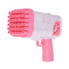 Pistola Sparabolle Di Sapone A 36 Fori Da 50ml A Pile Gioco Per Bambini 2 Colori 807632