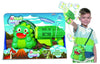 Zainetto Con Pistola Sparabolle Sapone Bottiglia 150ml Dinosauro Gioco Per Bambini 807656a